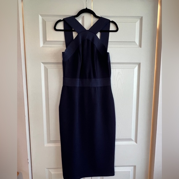 New York & Company Dresses & Skirts - Elegant Navy Blue Women's Dress